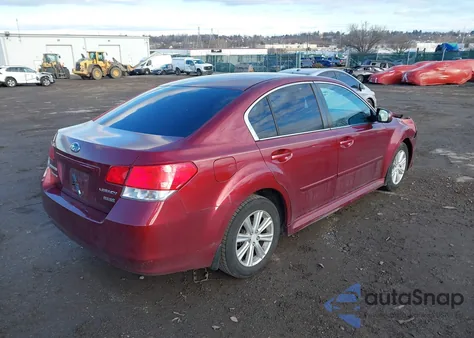 2011 Subaru Legacy 2.5I Premium z USA, uszkodzony, nr VIN 4S3BMBG63B3261305